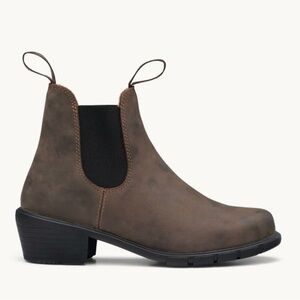 Blundstone 1677 rustic brown heeled boots 6.5us